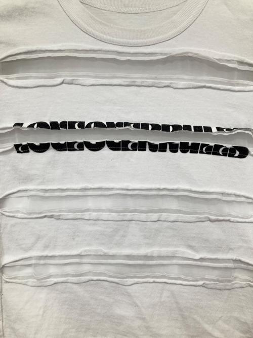 sacai（サカイ）sacai (サカイ) LOVEOVERRULESデザインカットソー ホワイト サイズ:1の古着・服飾アイテム
