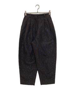 中古・古着通販】anuke (アンヌーク) Leopard Jacquard Pants