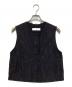 anuke（アンヌーク）の古着「Leopard Jacquard Vest　レオパードジャガードベスト　62520111」｜ブラウン
