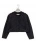 anuke（アンヌーク）の古着「Leopard Jacquard Jacket　62520110」｜ブラウン