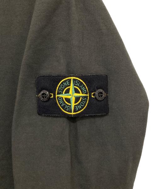 STONE ISLAND（ストーンアイランド）STONE ISLAND (ストーンアイランド) Garment-Dyed Long T-Shirt ガーメントダイ ロンT 811563750 24AW オリーブ サイズ:Mの古着・服飾アイテム