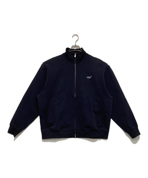 KITH（キス）KITH (キス) ワンポイントロゴ刺繍スウェットジップアップジャケット ネイビー サイズ:Sの古着・服飾アイテム