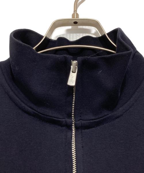 KITH（キス）KITH (キス) ワンポイントロゴ刺繍スウェットジップアップジャケット ネイビー サイズ:Sの古着・服飾アイテム