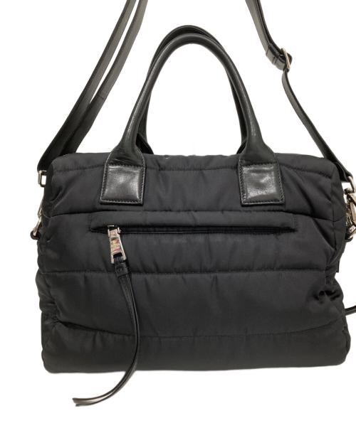PRADA（プラダ）PRADA (プラダ) ステートボンバー 2WAYバッグ 1BB024 ブラックの古着・服飾アイテム