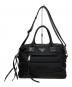 PRADA (プラダ) ステートボンバー 2WAYバッグ 1BB024 ブラック：100000円