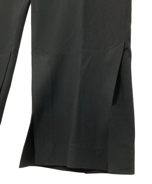 Chloe（クロエ）Chloe (クロエ) 裾スリット センタープレススラックス ブラック サイズ:36の古着・服飾アイテム