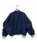DRIES VAN NOTEN (ドリスヴァンノッテン) ラッフルスリーブボンバージャケット ネイビー サイズ:M：50000円
