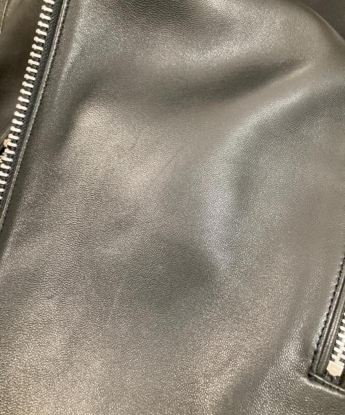 SCYE（サイ）SCYE (サイ) Lamb Skin Leather Biker Jacket　ライダースジャケット　1224-63032 ブラック サイズ:38の古着・服飾アイテム
