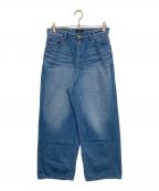 journal standard L'essageジャーナルスタンダード レサージュ）の古着「デニムワイドジーンズ　バギーデニム　WIDE DENIM BAGGY DENIM 24030370205110」｜インディゴ