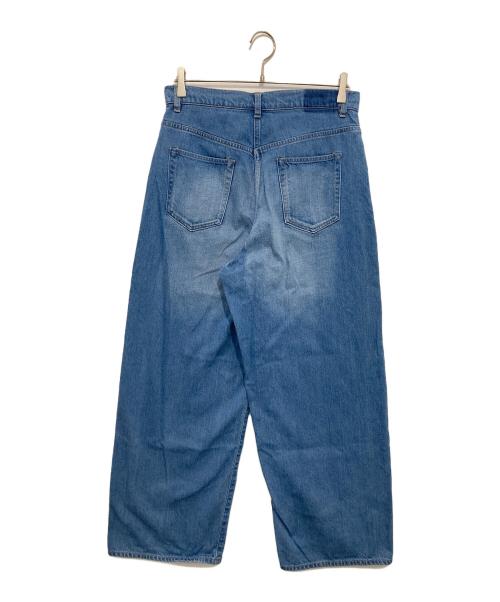 journal standard L'essage（ジャーナルスタンダード レサージュ）journal standard L'essage (ジャーナルスタンダード レサージュ) デニムワイドジーンズ　バギーデニム　WIDE DENIM BAGGY DENIM 24030370205110 インディゴ サイズ:38の古着・服飾アイテム