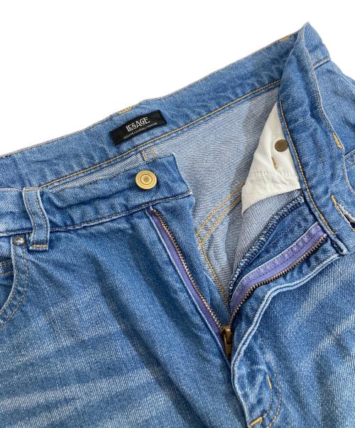 journal standard L'essage（ジャーナルスタンダード レサージュ）journal standard L'essage (ジャーナルスタンダード レサージュ) デニムワイドジーンズ　バギーデニム　WIDE DENIM BAGGY DENIM 24030370205110 インディゴ サイズ:38の古着・服飾アイテム