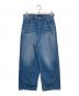 journal standard L'essage（ジャーナルスタンダード レサージュ）の古着「デニムワイドジーンズ　バギーデニム　WIDE DENIM BAGGY DENIM 24030370205110」｜インディゴ