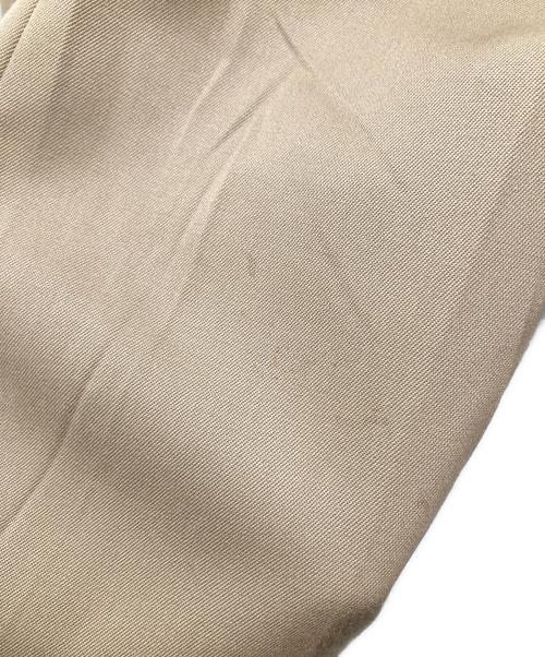 MM6 Maison Margiela（エムエムシックスメゾンマルジェラ）MM6 Maison Margiela (エムエムシックスメゾンマルジェラ) シワ加工 Vネック サイドスリット ロングワンピース S32CU0140 S47848　ノースリーブワンピース ブラウン サイズ:38の古着・服飾アイテム