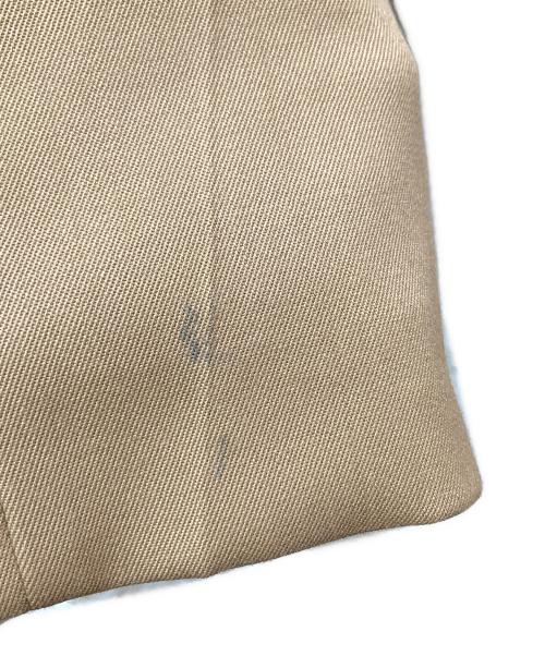 MM6 Maison Margiela（エムエムシックスメゾンマルジェラ）MM6 Maison Margiela (エムエムシックスメゾンマルジェラ) シワ加工 Vネック サイドスリット ロングワンピース S32CU0140 S47848　ノースリーブワンピース ブラウン サイズ:38の古着・服飾アイテム