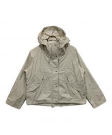 MUJI LABO（ムジラボ）の古着「コットン ライトキャンバス フードブルゾン」｜ベージュ