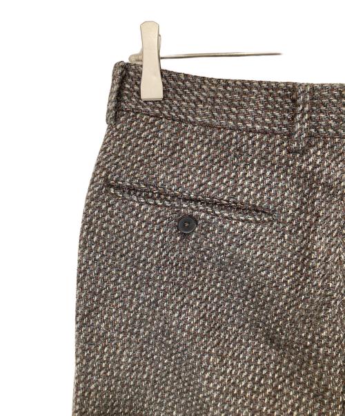 AURALEE（オーラリー）AURALEE (オーラリー) ALPACA WOOL SILK TWEED SLACKS　アルパカウールシルクツイードスラックス　A25AP04LS ブラウン サイズ:3の古着・服飾アイテム