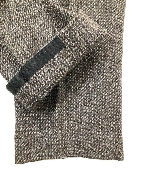 AURALEE（オーラリー）AURALEE (オーラリー) ALPACA WOOL SILK TWEED SLACKS　アルパカウールシルクツイードスラックス　A25AP04LS ブラウン サイズ:3の古着・服飾アイテム