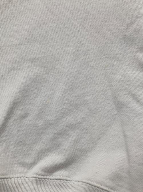 OFFWHITE（オフホワイト）OFFWHITE (オフホワイト) HANNA LEAVES クルーネックスウェット ホワイト サイズ:Mの古着・服飾アイテム