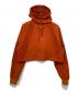 OFFWHITE（オフホワイト）の古着「クロップド ハイネック フーディ」｜オレンジ