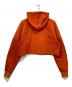 OFFWHITE (オフホワイト) クロップド ハイネック フーディ オレンジ サイズ:40：15000円