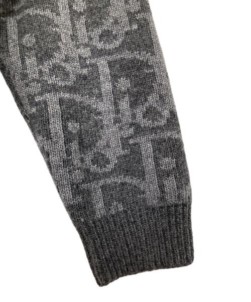 Christian Dior（クリスチャン ディオール）Christian Dior (クリスチャン ディオール) オブリーク ニットセーター グレー サイズ:13(KIDS)の古着・服飾アイテム