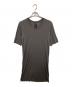 RICK OWENS（リックオウエンス）の古着「レーヨンロングTシャツ」｜グレー