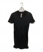 RICK OWENSリックオウエンス）の古着「ロングTシャツ」｜ブラック