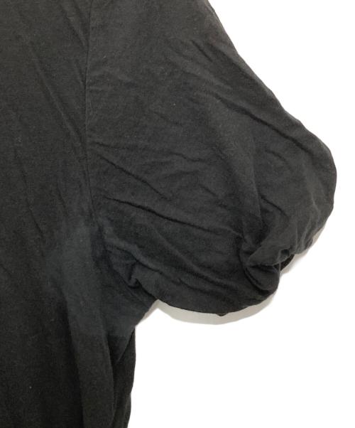 RICK OWENS（リックオウエンス）RICK OWENS (リックオウエンス) ロングTシャツ ブラック サイズ:Sの古着・服飾アイテム