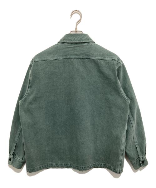 Ron Herman（ロンハーマン）Ron Herman (ロンハーマン) Drill Shirt グリーン サイズ:Mの古着・服飾アイテム