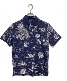 POLO RALPH LAUREN（ポロ・ラルフローレン）の古着「クラシックフィットPOLOメッシュポロシャツ」｜ネイビー