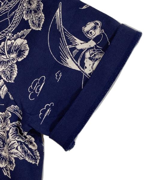 POLO RALPH LAUREN（ポロ・ラルフローレン）POLO RALPH LAUREN (ポロ・ラルフローレン) クラシックフィットPOLOメッシュポロシャツ ネイビー サイズ:Sの古着・服飾アイテム