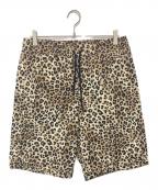 APPLEBUMアップルバム）の古着「“Leopard” Hoopers Shorts　レオパードホッパーズショーツ　2610814」｜ブラウン