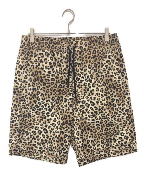 APPLEBUM（アップルバム）APPLEBUM (アップルバム) “Leopard” Hoopers Shorts　レオパードホッパーズショーツ　2610814 ブラウン サイズ:XLの古着・服飾アイテム