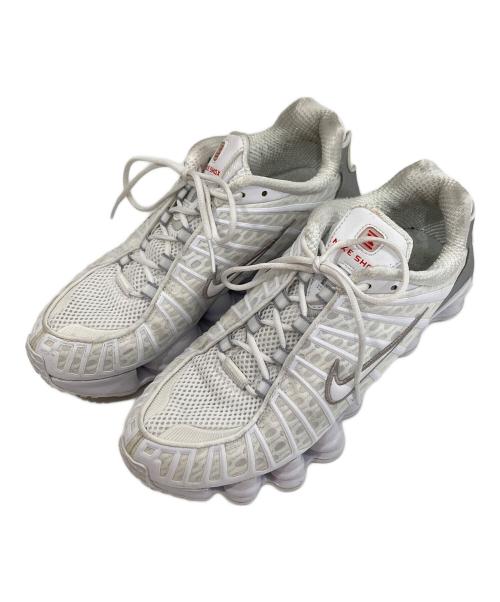 NIKE（ナイキ）NIKE (ナイキ) W SHOX TL AR3566-100 ナイキ ショックス TL ウィメンズシューズ ホワイト サイズ:25の古着・服飾アイテム