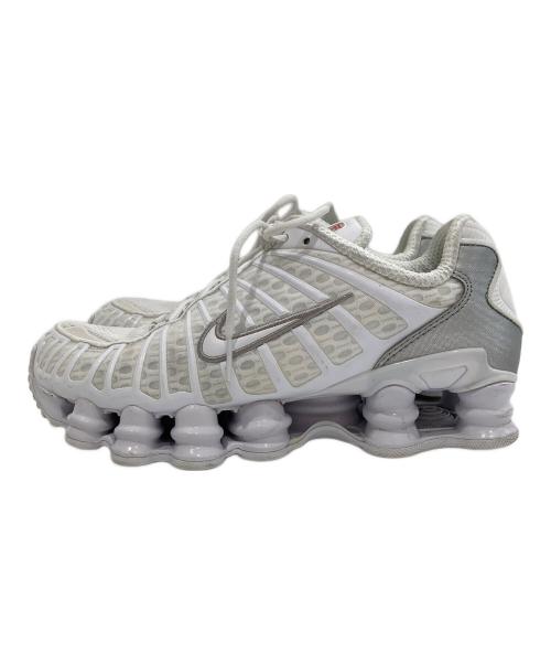 NIKE（ナイキ）NIKE (ナイキ) W SHOX TL AR3566-100 ナイキ ショックス TL ウィメンズシューズ ホワイト サイズ:25の古着・服飾アイテム