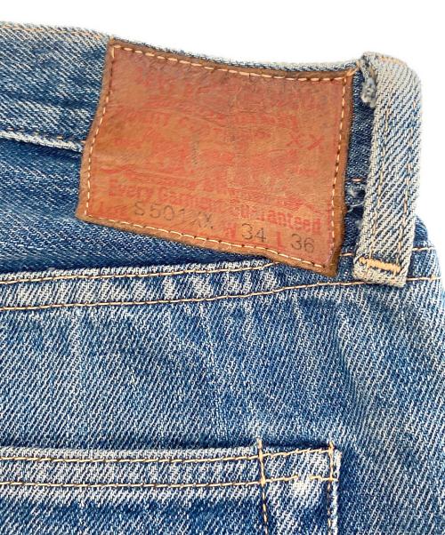LEVI'S VINTAGE CLOTHING（リーバイス ビンテージ クロージング）LEVI'S VINTAGE CLOTHING (リーバイス ビンテージ クロージング) 07年製 大戦モデル復刻 月桂樹ボタン S501XX デニムパンツ　44501-0017 インディゴ サイズ:W34×L36の古着・服飾アイテム