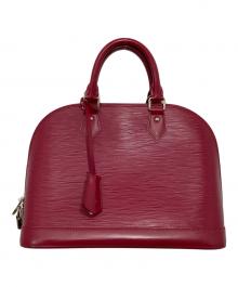 LOUIS VUITTON（ルイ ヴィトン）の古着「エピ アルマPM ハンドバッグ」｜フューシャ