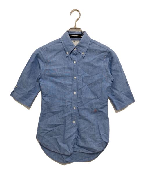 MADISON BLUE（マディソンブルー）MADISON BLUE (マディソンブルー) コットンリネンシャツ スカイブルー サイズ:00の古着・服飾アイテム