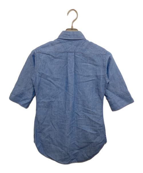 MADISON BLUE（マディソンブルー）MADISON BLUE (マディソンブルー) コットンリネンシャツ スカイブルー サイズ:00の古着・服飾アイテム