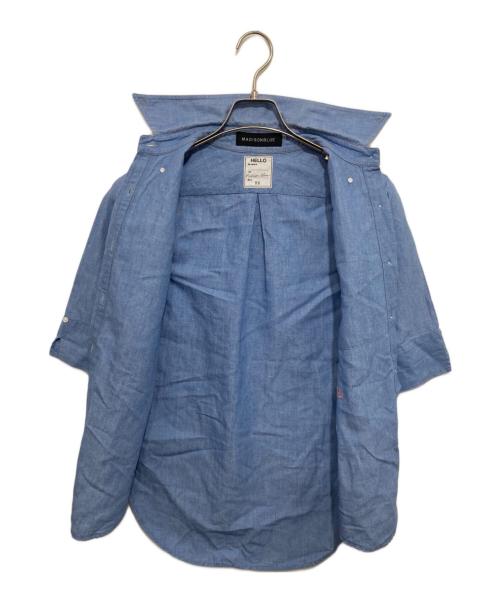 MADISON BLUE（マディソンブルー）MADISON BLUE (マディソンブルー) コットンリネンシャツ スカイブルー サイズ:00の古着・服飾アイテム