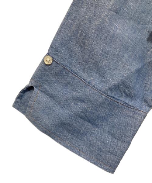 MADISON BLUE（マディソンブルー）MADISON BLUE (マディソンブルー) コットンリネンシャツ スカイブルー サイズ:00の古着・服飾アイテム