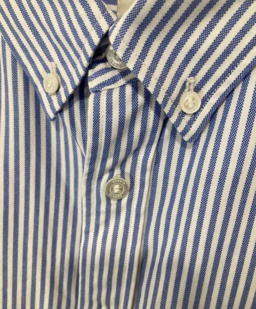 VOWELS（バウルズ）VOWELS (バウルズ) Short Sleeve Button Down Shirt　ショートスリーブボタンダウンシャツ　VO-25SS-SH038-101-2 ブルー サイズ:２の古着・服飾アイテム