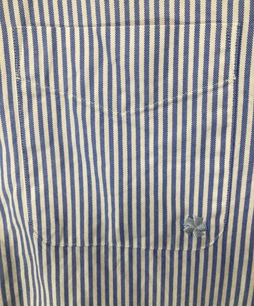 VOWELS（バウルズ）VOWELS (バウルズ) Short Sleeve Button Down Shirt　ショートスリーブボタンダウンシャツ　VO-25SS-SH038-101-2 ブルー サイズ:２の古着・服飾アイテム
