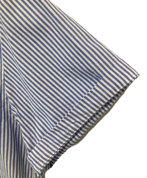 VOWELS（バウルズ）VOWELS (バウルズ) Short Sleeve Button Down Shirt　ショートスリーブボタンダウンシャツ　VO-25SS-SH038-101-2 ブルー サイズ:２の古着・服飾アイテム