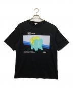LOEWEロエベ）の古着「チア エレファント Tシャツ」｜ブラック