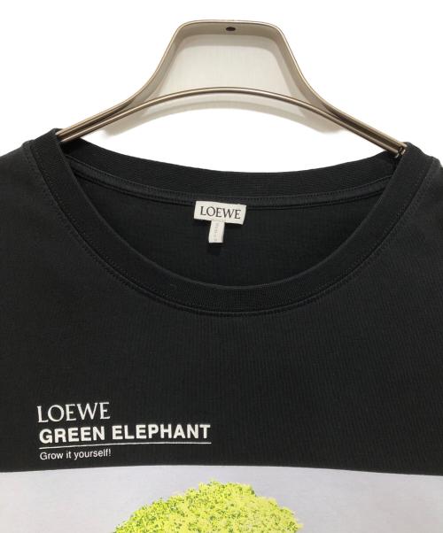 LOEWE（ロエベ）LOEWE (ロエベ) チア エレファント Tシャツ ブラック サイズ:Ｌの古着・服飾アイテム
