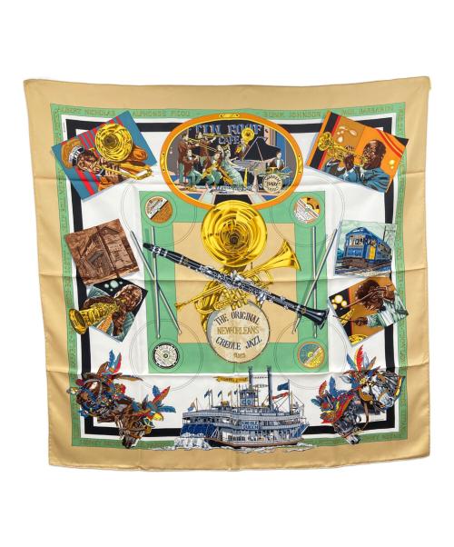 HERMES（エルメス）HERMES (エルメス) NEW ORLEANS THE ORIGINAL CREOLE JAZZ　ニューオルレアン ザ オリジナルクレオールジャズ グリーンの古着・服飾アイテム