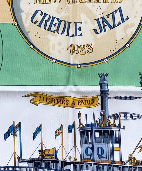 HERMES（エルメス）HERMES (エルメス) NEW ORLEANS THE ORIGINAL CREOLE JAZZ　ニューオルレアン ザ オリジナルクレオールジャズ グリーンの古着・服飾アイテム