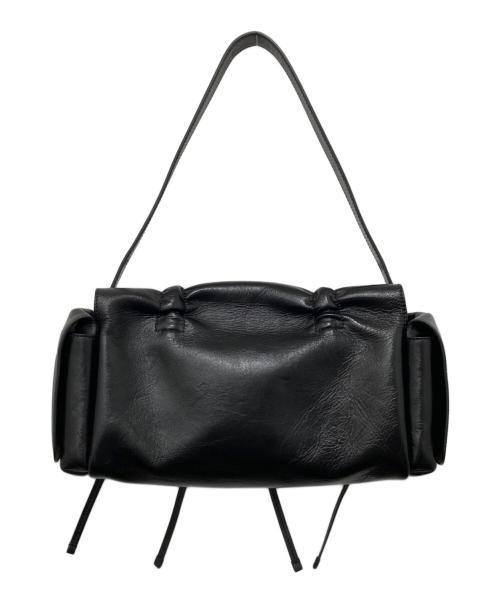 Acne studios（アクネ ストゥディオズ）Acne studios (アクネ ストゥディオズ) マルチポケット ショルダーバッグ ブラックの古着・服飾アイテム