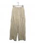 TODAYFUL（トゥデイフル）の古着「Sheer Jacquard Trousers　シアージャガードトラウザー　12510705」｜アイボリー